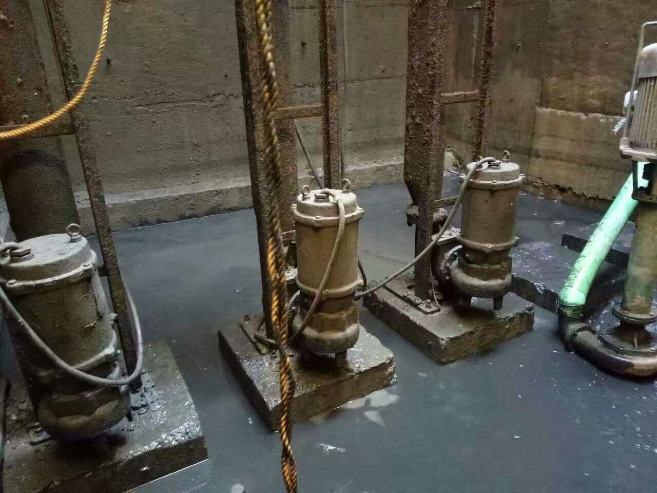 黄岩污水池清理