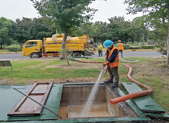 黄岩化油池清理